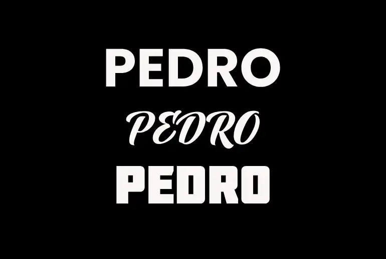 significado do nome pedro